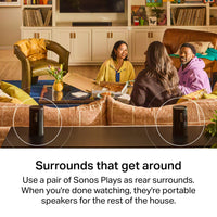 Sonos Beam Ultra with Sub 4 and Play Pair