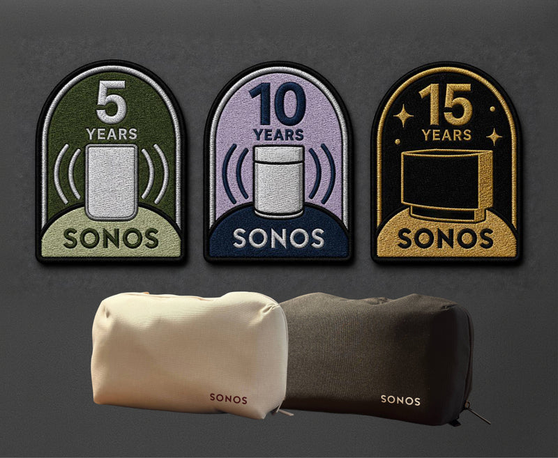 Sonos iron-on patch