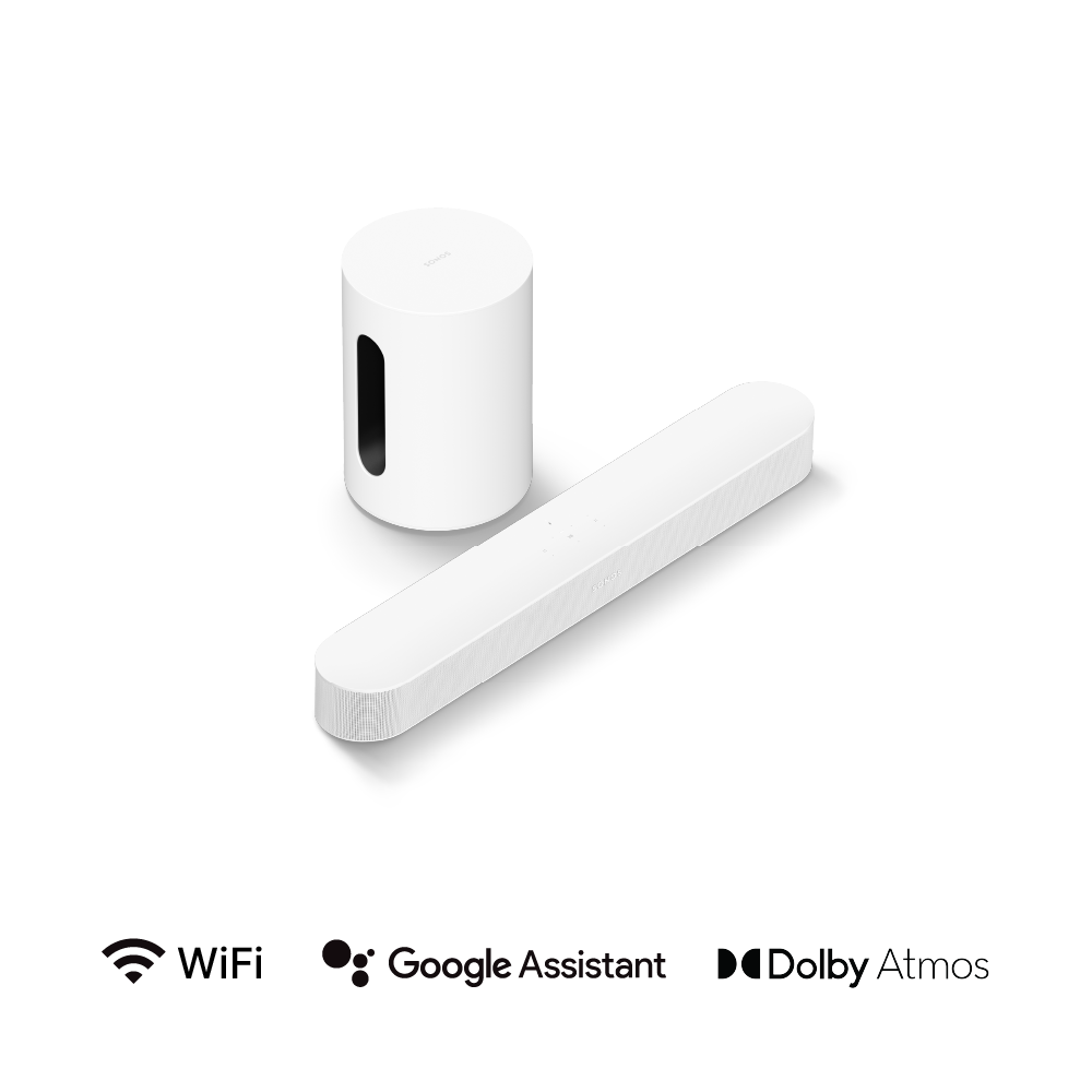 3.1 Sonos Entertainment Set with Beam (Gen 2) and Sub Mini Set
