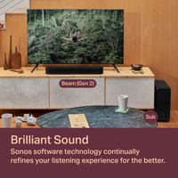 Sonos 3.1 Entertainment Set with Beam (Gen 2) and Sub