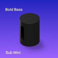 Sonos 2.1 Set with Sub Mini and One Pair