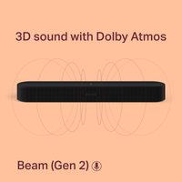 Sonos 5.1 Surround Set with Beam, Sub and Era 100 pair