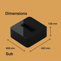 Sonos Surround Sound Set with Arc, Sub and One SL