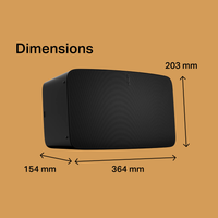 Sonos Five Pair - Black